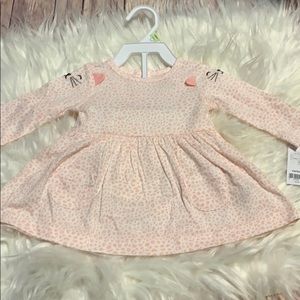 NWT 2 piece pink leopard dress with bloomers